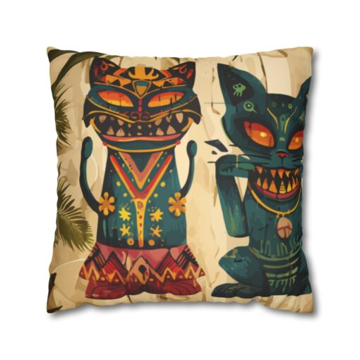 Catiki – Cat Idols #002 – Faux Suede Square Pillowcase