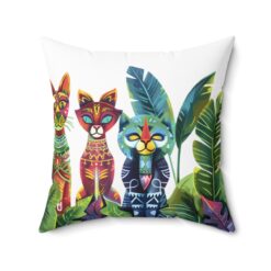 Catiki – Cat Idols #006 - Faux Suede Square Pillow