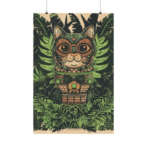 Jungle Cat - Catiki - Matte Vertical Posters