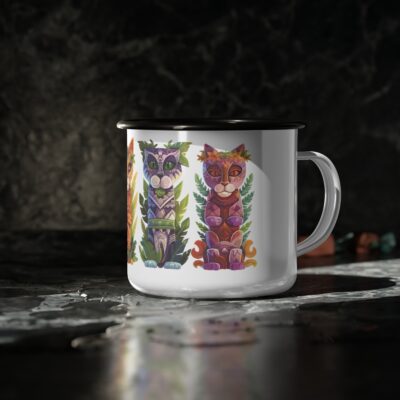Catiki – Cat Idols #003 – Enamel Camp Cup