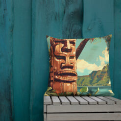 Vintage Tiki - Travel Pillow