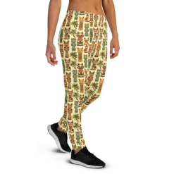 Tiki Tabby - Women's Joggers - #000003