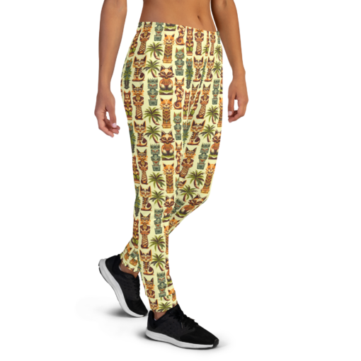 Tiki Tabby - Women's Joggers - #000003
