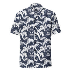Maui Hooks & Waves (Full) – Beachcomber Hawaiian Shirt – #000007