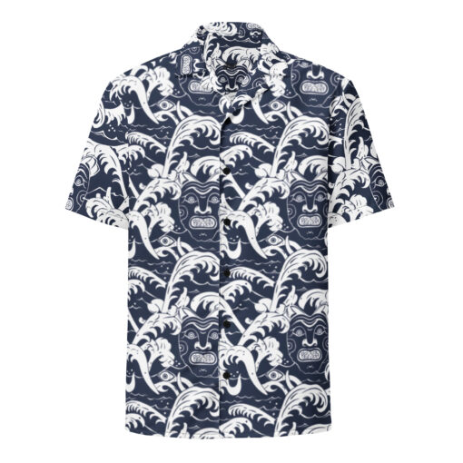 Maui Hooks & Waves (Full) – Beachcomber Hawaiian Shirt – #000007