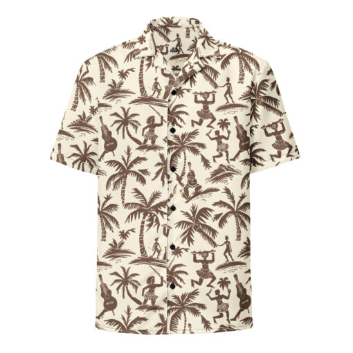 Vintage Island Waltz  – Beachcomber Hawaiian Shirt – #000008