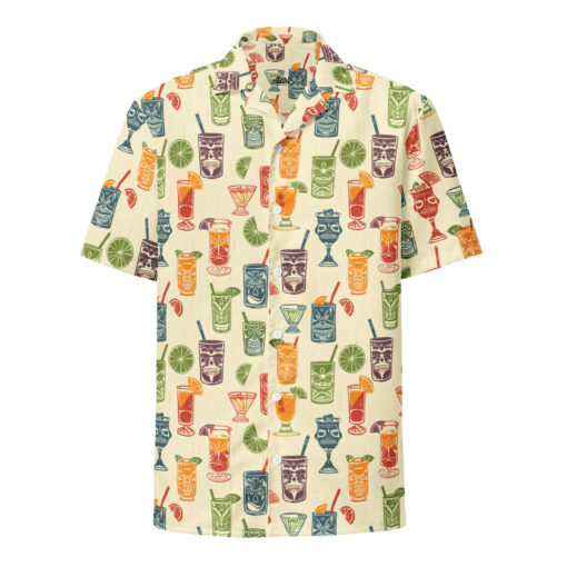 Tropical Tiki Libation – Beachcomber Hawaiian Shirt – #000011