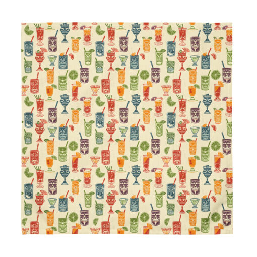 Tropical Tiki Libation – Cloth Napkin Set – #000011