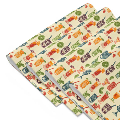 Tropical Tiki Libation – Placemat Set – #000011