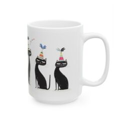 Party Cats: Too Cool for School - Ceramic Mug