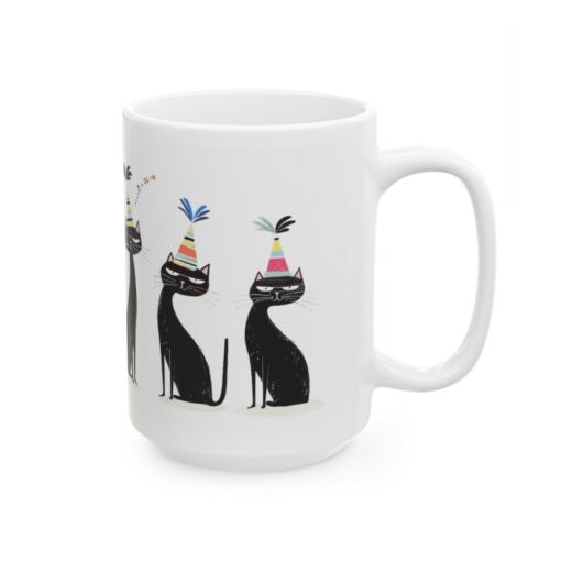 Party Cats: Too Cool for School - Ceramic Mug