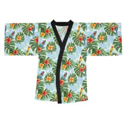 Long Sleeve Kimono Robe (AOP)