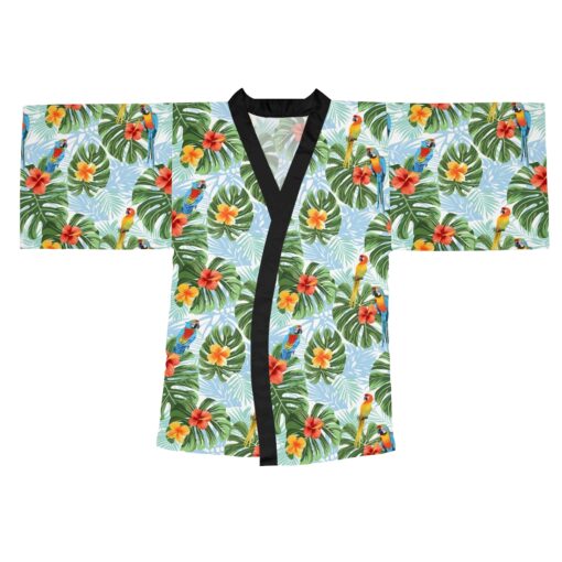 Long Sleeve Kimono Robe (AOP)
