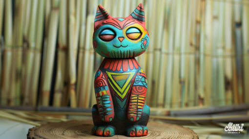 Catiki Cat - #000014 - Limited Edition