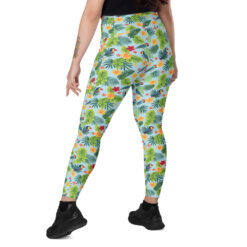 Tropical Birds II – Leggings with pockets – #000019