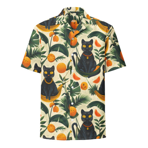 Tropical Jungle Cat I – Beachcomber Hawaiian Shirt – #000045