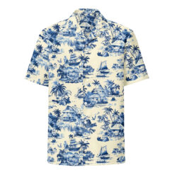 Blue Lagoon Paradise I – Beachcomber Hawaiian Shirt – #000048