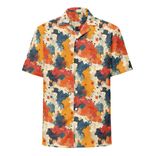 Tropical Camo I – Beachcomber Hawaiian Shirt – #000052