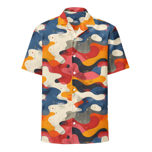 Tropical Camo II – Beachcomber Hawaiian Shirt – #000054