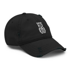 The First Man – Distressed Dad Hat – #00002