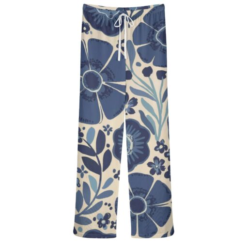 Women's See Through Cover up Straight Leg Pants Swimsuit Bikini Bottom