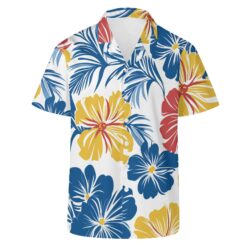"Catiki Flowers" – Hawaiian Beacomber Tiki Shirt