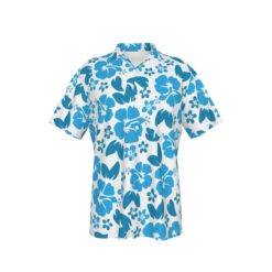 All-Over Print Men's Hawaiian Shirt With Pocket