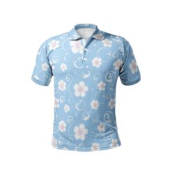 The Ocean Breeze Blooms Collection – Polo Shirts