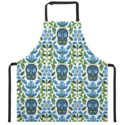 Tropical Tiki Garden Collection – Catiki All-Over Print Apron