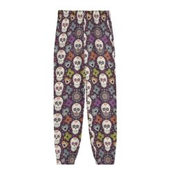 Sugar Skulls II  – Catiki “Zoom Call” Sport Pants -  Catiki Comfort Collection