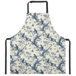 Toile de Jouy Collection – Catiki Tiki Bartender/BBQ Apron