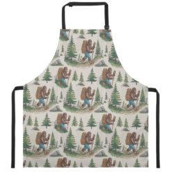 Bigfoot Hiking Collection – Catiki Tiki Bartender/BBQ Apron