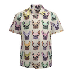The Frenchie Fiesta Collection – Catiki Hawaiian Beachcomber Shirt