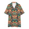 Catiki Originals - Men's Regular Fit Hawaiian Short Sleeve Shirt and Shorts Set