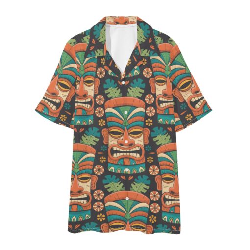 Catiki Originals - Men's Regular Fit Hawaiian Short Sleeve Shirt and Shorts Set