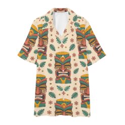 Catiki Originals - Men's Regular Fit Hawaiian Short Sleeve Shirt and Shorts Set
