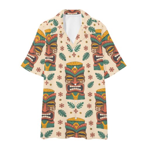 Catiki Originals - Men's Regular Fit Hawaiian Short Sleeve Shirt and Shorts Set