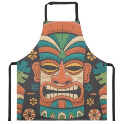 The Temple Flame Tiki Apron – Ultimate Tiki Gift
