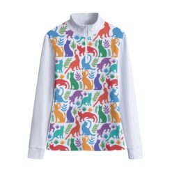 Women's Stand-up Collar T-shirt