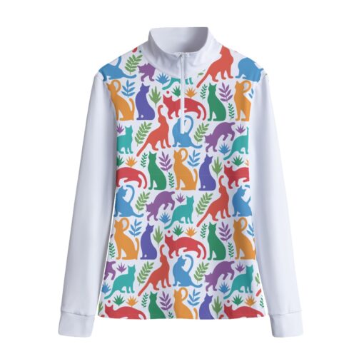 Women's Stand-up Collar T-shirt