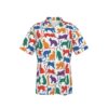 Color Cats Boogie – Catiki Originals Tiki Hawaiian Shirt (Cotton)