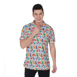 All-Over Print Men's Polo Shirt